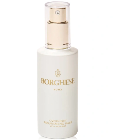 Borghese Overnight Resurfacing Mask With Aha & Bha In White