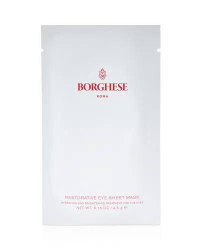 Borghese Restorative Eye Sheet Mask, Pack Of 6