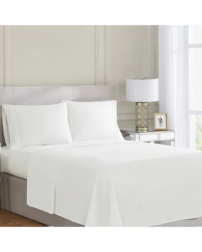 Borghese Roma 400 Thread Count Percale Cotton Sheet Set In Multi