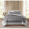 Borghese Roma Coventry Comforter Set In Grey