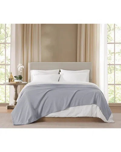 Borghese Roma Luxe Cotton Blanket In White