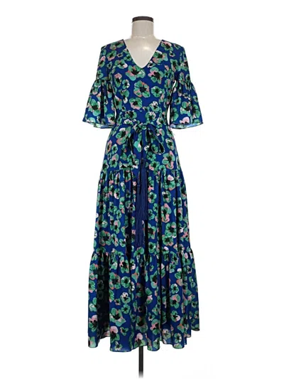 Pre-owned Borgo De Nor Casual Dress In Blue