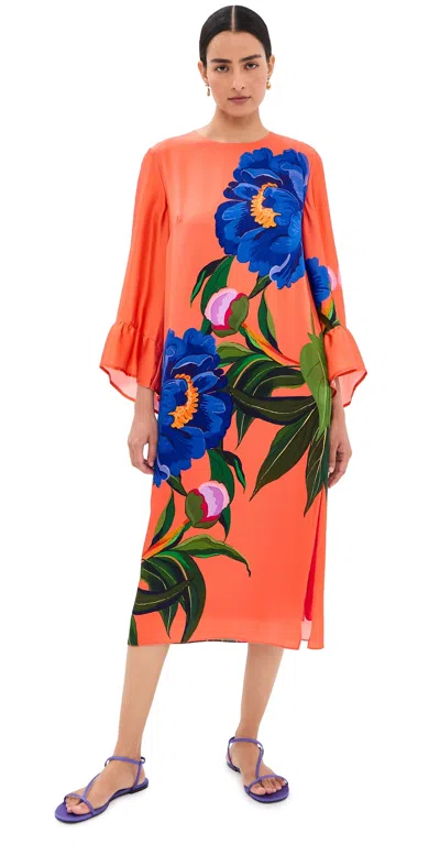 Borgo De Nor Celeste Dress Floral Candy P. Ment In Floral Candy P.ment