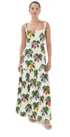 Borgo De Nor Davie Jacquard Dress White