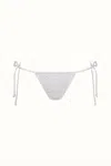 Borgo De Nor Divona Tie-me-up-brief In White In White