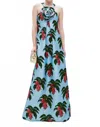 Borgo De Nor Lani Maxi Dress In Magnifica White In Multi