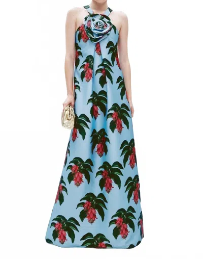 Borgo De Nor Lani Maxi Dress In Magnifica White In Multi