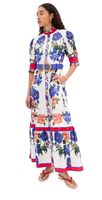 Borgo De Nor Marni Dress Floral Candy P. Ment In Multi