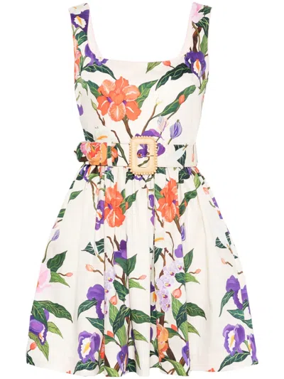 Borgo De Nor Muna Mini Dress In Multicolor