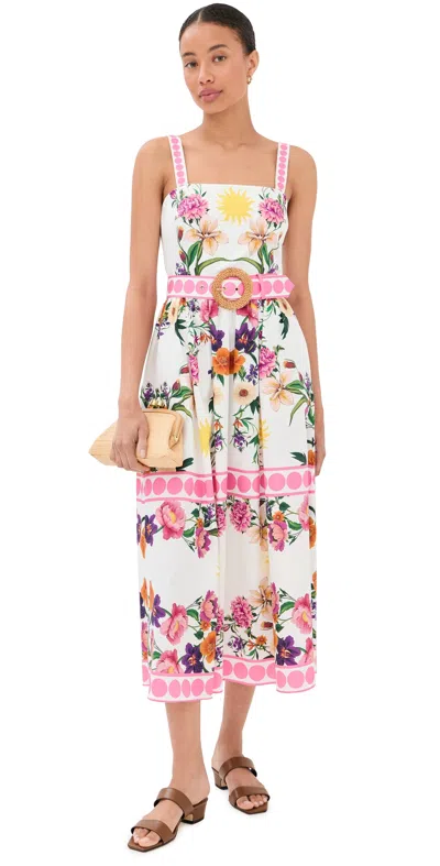 Borgo De Nor Ninet Dress Botanica P. Ment In Multi