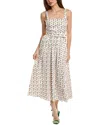 Borgo De Nor Ninet Sun Dress In White