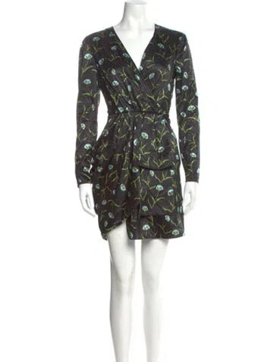Pre-owned Borgo De Nor Printed Mini Dress W/ Tags In Multi