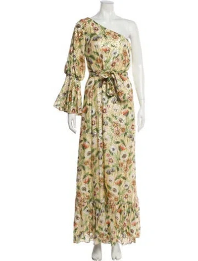 Pre-owned Borgo De Nor Silk Long Dress