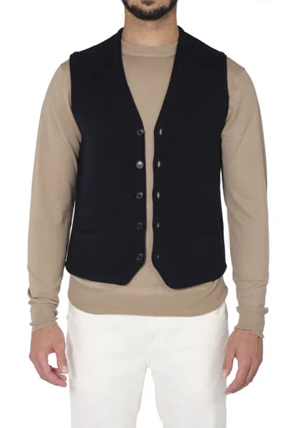 Borgo Del Filo - Hand-picked Vest With Bottoni P.milano 543541a 918 Camm