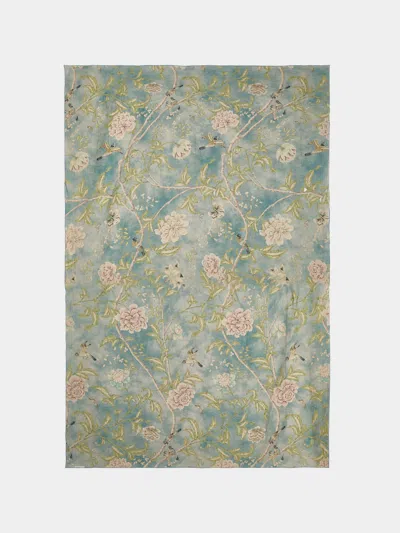 Borgo Delle Tovaglie Filo Affresco Linen Rectangular Tablecloth (106.5in/2.7m) In Animal Print