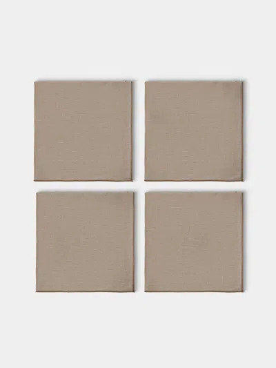 Borgo Delle Tovaglie Filo Linen Extra Large Napkins (set Of 4)
