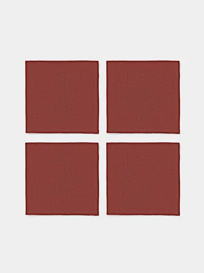 Borgo Delle Tovaglie Filo Linen Extra Large Napkins (set Of 4)
