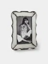 Borgo Delle Tovaglie Firenze Mirrored Glass Photo Frame In White