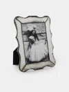 Borgo Delle Tovaglie Firenze Mirrored Glass Photo Frame In White