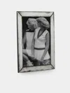 Borgo Delle Tovaglie Firenze Mirrored Glass Photo Frame In White