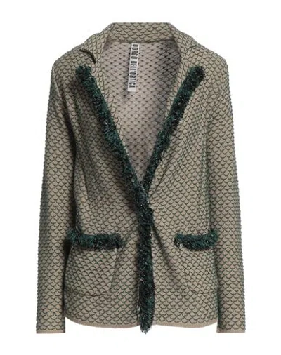 Borgo Dell'ortica Woman Cardigan Beige Size 6 Viscose, Recycled Cotton, Polyester