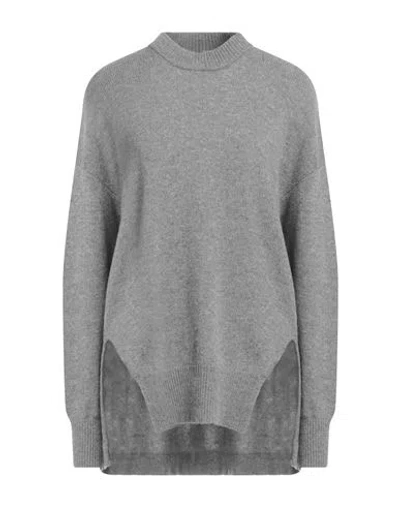Borgo Dell'ortica Woman Turtleneck Grey Size 6 Merino Wool