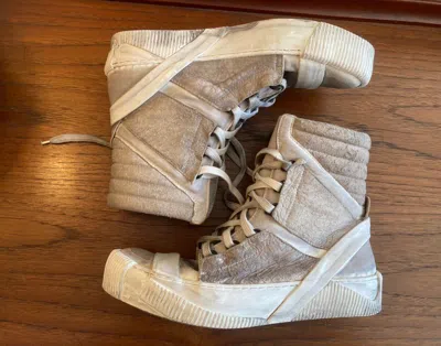 Pre-owned Boris Bidjan Saberi Bamba5 Shoes In Ice Grey
