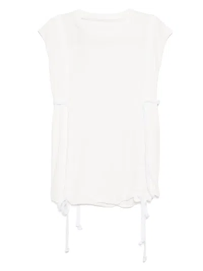 Boris Bidjan Saberi Cotton Tank Top In Neutrals