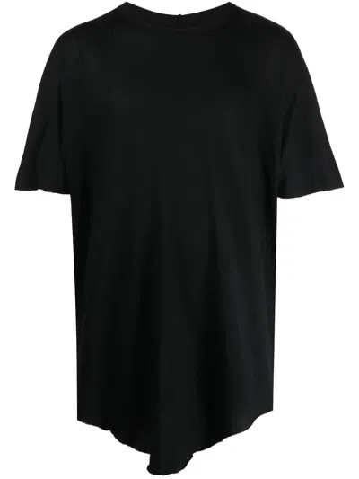 Boris Bidjan Saberi Crew-neck Cotton T-shirt In Black
