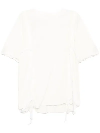 Boris Bidjan Saberi Crew-neck T-shirt In 白色