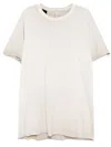 Boris Bidjan Saberi Crew-neck T-shirt In Neutrals