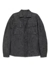 Boris Bidjan Saberi Denim Jacket In Blue