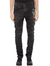 Boris Bidjan Saberi Men's Denim Stone Washed Trousers