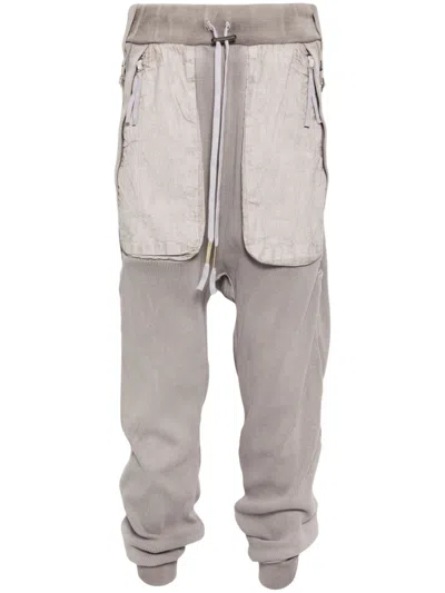 Boris Bidjan Saberi Baggy-hose Mit Kordelzug In Grau