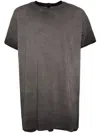 Boris Bidjan Saberi Faded T-shirt In Grau
