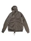 Boris Bidjan Saberi Hybrid Zipper2 Jacket In Grey