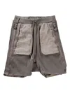 Boris Bidjan Saberi Layered Shorts In Grey