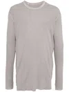 Boris Bidjan Saberi Long-sleeved T-shirt In Grey