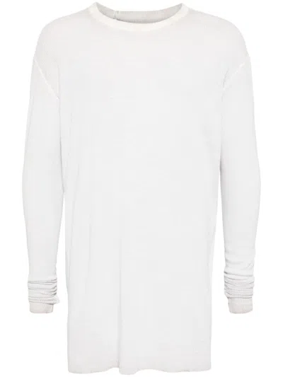 Boris Bidjan Saberi Long-sleeved T-shirt In Grey