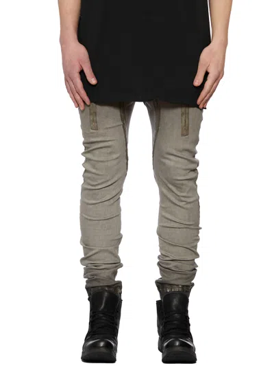 Boris Bidjan Saberi Men's Denim Jeans In Grey