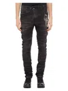 Boris Bidjan Saberi Men's Denim Stone Washed Trousers In Black
