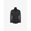 Boris Bidjan Saberi Mens Black Three-slip-pockets Regular-fit Stretch-denim Jacket In Black