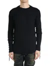Shop Boris Bidjan Saberi Merino-wool Jumper In Black