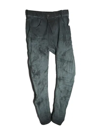 Boris Bidjan Saberi Mid-rise Slim-fit Jeans In Grün