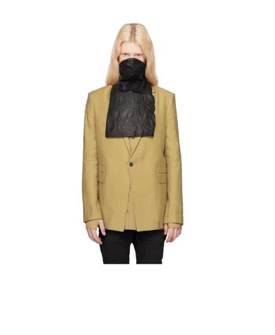 Boris Bidjan Saberi Molded Mask In Nude