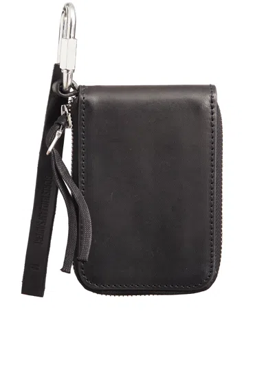 Boris Bidjan Saberi Neck Wallet In Blue