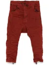 Boris Bidjan Saberi P15.1 Bf Jeans In 红色