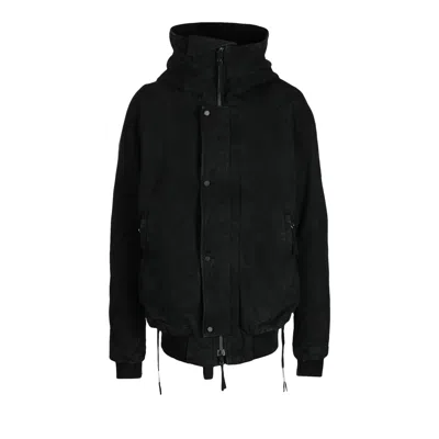 Pre-owned Boris Bidjan Saberi Parka Jacket 'used Black' | Men's Size L