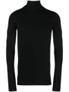 Boris Bidjan Saberi Ribbed-detail Cashmere Sweatshirt In Black
