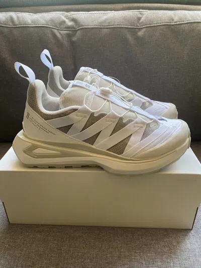 Pre-owned Boris Bidjan Saberi Salomon X 11s Footwear A.b.1 By  Usm8.5 - White - Brand